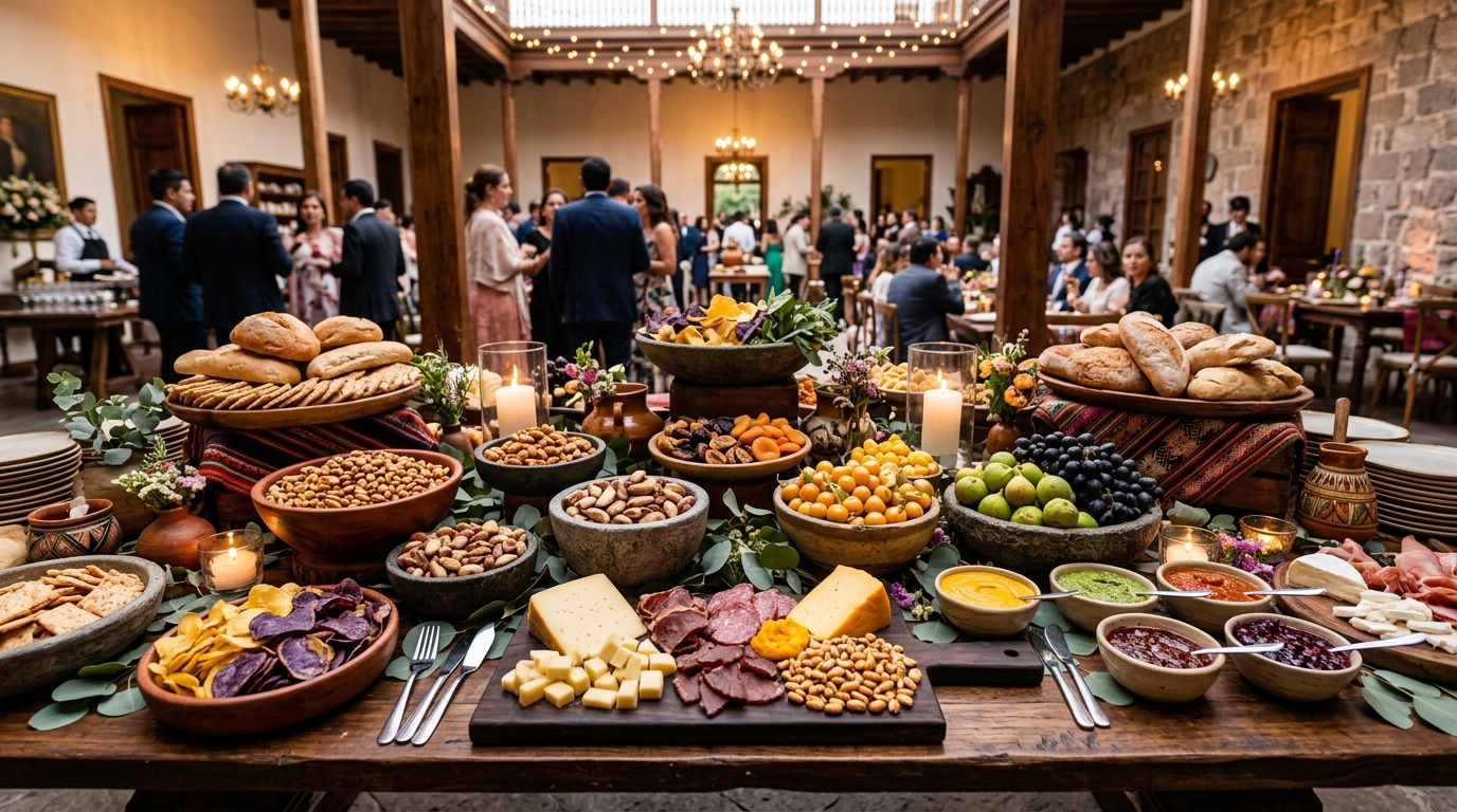 Tabla gourmet peruana